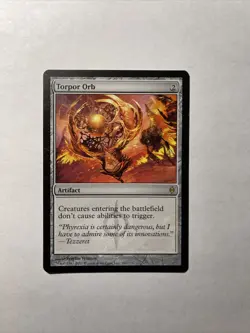 MTG Torpor Orb New Phyrexia LP - Image 1