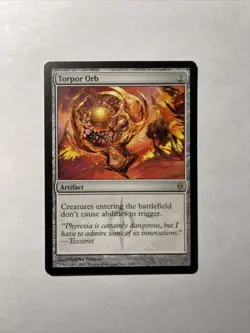 MTG Torpor Orb New Phyrexia LP - Image 3