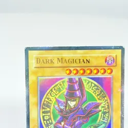 YUGIOH Super Rare Dark Magician SYE-001 1st Edition Play Worn - Image 2