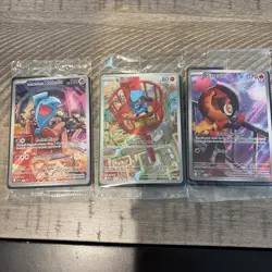 TCG Pokemon ETB Promos: Riolu #10, Charcadet #22, Wobbuffet #203 - Image 1