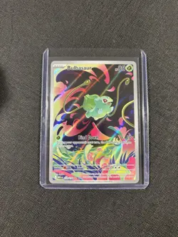 Me01: Mega Evolution Bulbasaur 133/132 Ivysaur 134/132 Illustration Rare Pokemon - Image 2