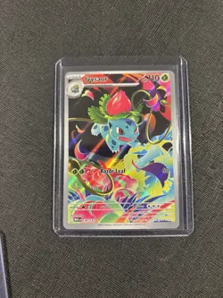 Me01: Mega Evolution Bulbasaur 133/132 Ivysaur 134/132 Illustration Rare Pokemon - Image 4
