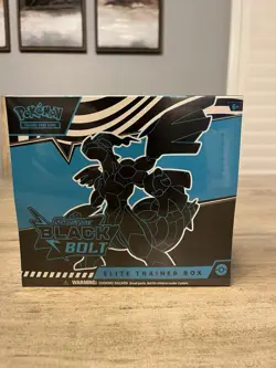 POKEMON SCARLET & VIOLET BLACK BOLT ELITE TRAINER BOX - Image 1