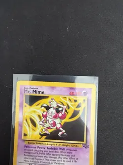 Mr. Mime 22/64 Rare Non-Holo Base Set Unlimited - Vintage Pokemon Jungle WOTC - Image 4