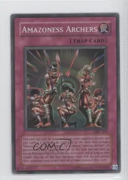 Amazoness Archers Unlimited YuGiOh Magician's Force #MFC-096 2003 READ - Image 1