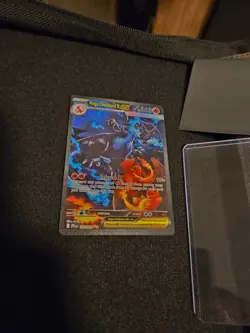 Pokemon Mega Charizard X EX 125/094 Phantasmal Flames Holo 360 HP Rare English - Image 3