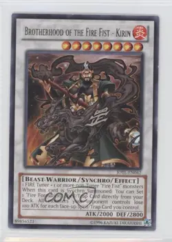 Brotherhood of the Fire Fist - Kirin Unlimited YuGiOh Judgment Light #JOTL-EN042 - Image 1