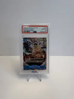 2025 ONE PIECE OP13-CARRYING ON HIS WILL TREASURE RARE MONKEY D. LUFFY PSA 10 - Image 1