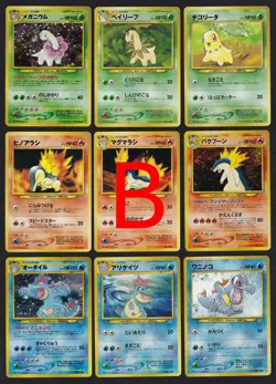 Pokemon Neo Premium File 1 Promo Folder 9 Card Set Japanese - Image 3