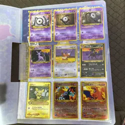 Pokemon Card Neo Premium File Vol. 2 Folder 9 Types Card Set 2000 Blackie VMAX - Image 2