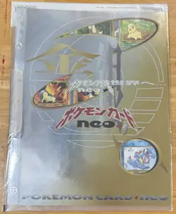 Pokemon Neo Genesis Sealed Premium File 1 Promo Folder 9 Card Set Japanese - Image 2