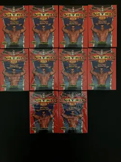 Lot of (10) WCW NITRO Trading Card Games TCG Sealed Starter Sets WWE WWF WOTC - Image 1