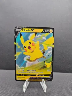 Pikachu V SWSH143 SWSH: Sword & Shield Promo Cards Holo - Image 1