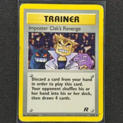 Imposter Oaks Revenge - 76/82 - Uncommon - Team Rocket - Pokemon Card - HP - Image 1