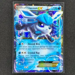 Glaceon EX - 20/124 - Ultra Rare - Fates Collide - Pokemon Card - HP - Image 1