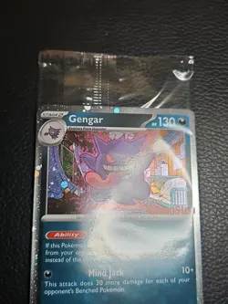 Gengar Promo Card Pokemon Perfect Order Gamestop Stamped 050/088 SEALED - Image 3