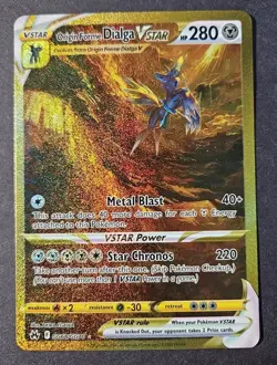 Origin Forme Dialga VSTAR GG68/GG70 Pokemon TCG Crown Zenith Galarian Gallery NM - Image 1