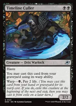 [MTG] Timeline Culler (Foil) (0121) (EOE) NM - Image 1