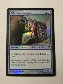 Magic The Gathering, Etherium Sculptor, Modern Masters, Foil - Image 1