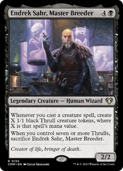 Endrek Sahr, Master Breeder [Commander Masters] Near Mint - Image 1