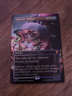 MTG Supreme Verdict FOIL Promo #134 TMC Magic X Teenage Mutant Ninja Turtles 🐢 - Image 1