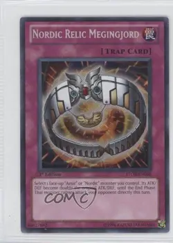 Nordic Relic Megingjord 1st Ed. YuGiOh Storm of Ragnarok #STOR-EN088 - Image 1