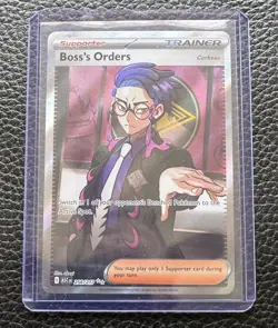 Pokemon Boss’s Orders 256/217 Ascended Hero’s - NM pack pull! - Image 1