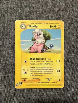 Flaaffy 047/147 Aquapolis Regular Pokemon TCG - Image 1