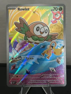 Pokemon First Partner Promos 043 Rowlet 044 Litten 045 Popplio NM - Image 2