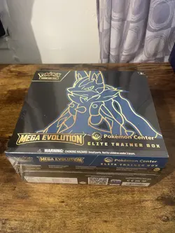 Mega Evolution Lucario Pokemon Center ETB Pokemon TCG Sealed - Image 5