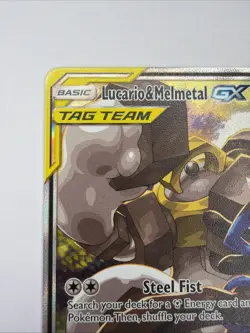 Lucario & Melmetal GX SM192 - Black Star Promo Alternate Art - Pokemon TCG - NM - Image 3
