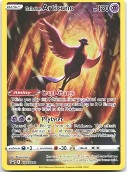 Galarian Articuno SWSH282 Holo Promo Sword & Shield Promo Pokemon Near Mint - Image 1