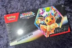 Pokemon S&V Prismatic Evolutions Surprise Box NEW SEALED - Image 1