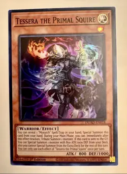 Tessera the Primal Squire DUAD-EN018 Duelist's Advance 1st Edition Yugioh - Image 1