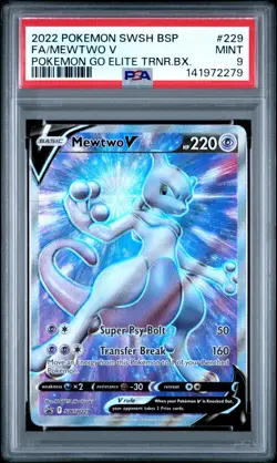 Mewtwo V Swsh229 Swsh: Sword & Shield Promo Cards - PSA 9 - Image 2