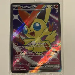 Victini ex SR Promo 077/SV-P Tournament Promo Card Pokemon TCG Indonesia - Image 2