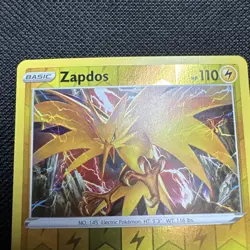 Zapdos Reverse Holo Vivid Voltage Pokemon Card 048/185 - Image 2