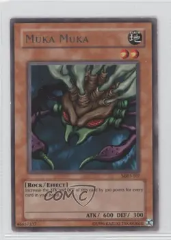 Muka Muka (R) Unlimited YuGiOh Metal aiders #MRD-107 2002 READ - Image 1