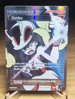 Korrina (Full Art) - 111/111 Pokemon XY - Furious Fists - Holo ✨ - Image 1