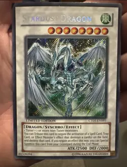 Yugioh! MP Stardust Dragon - CT05-EN001 - Secret Rare - Limited Edition Moderate - Image 1