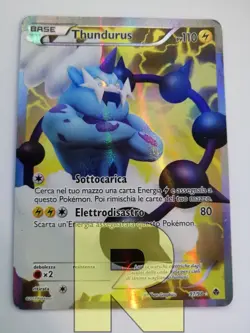 Thundurus ® Nuove Forze 97/98 ® Rara Full Art ® Pokemon ® Italiano Good - Image 1
