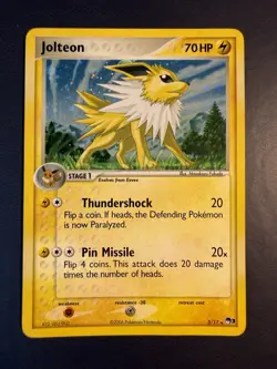 2006 Pokemon POP Series 3 - 3 Jolteon Holo - Image 1