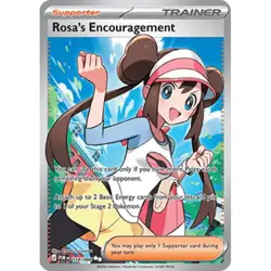 Pokemon TCG Rosa's Encouragement 114/088 Perfect Order Full Art Ultra Rare NM - Image 1