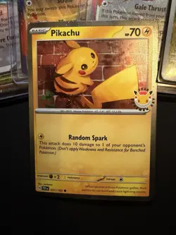 Pokemon Day Pikachu Promo + Mega Base Set & Phantasmal Flames Singles - Image 3