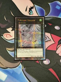Yugioh Tornado Dragon Quarter Century Secret Rare RA04-EN289 1st Ed NM - Image 5