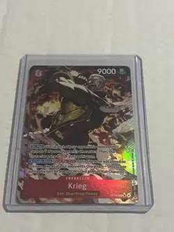 One Piece Adventure On Kami’s Island Krieg OP15-008 SR Alt Art English - Image 1