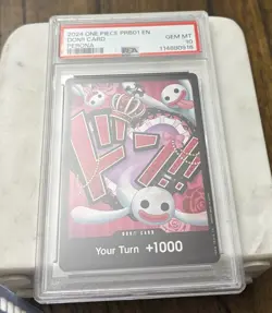 2024 ONE PIECE PRB01 DON!! CARD 1st PSA 10 POP 1 PREMIUM BOOSTER - Image 1