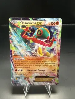 Pokemon Hawlucha EX Ultra Rare XY Furious Fists Card 64/111 - Image 1