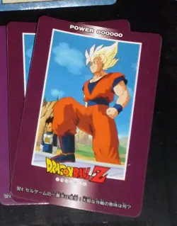 DRAGON BALL Z DBZ AMADA PP PART 21 CARDDASS CARD PRISM CARTE 924 JAPAN 1993 NM - Image 1