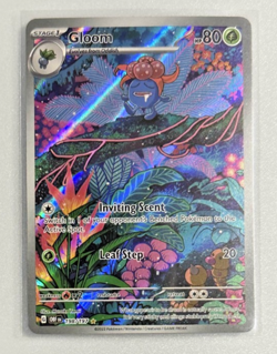 Gloom Obsidian Flames Holo Illustration Rare Card 198/197 Near Mint Condition - Image 1